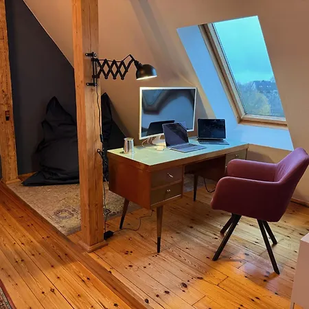 Apartment Spacious Cozy Loft For Work & Family- Near Meyenburg (Prignitz)