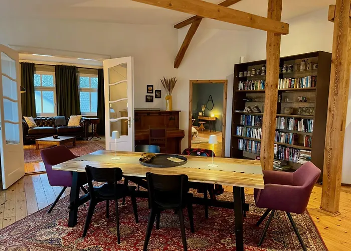 Apartment Spacious Cozy Loft For Work & Family- Near Meyenburg (Prignitz)