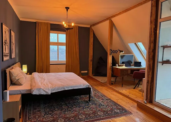 Spacious Cozy Loft For Work & Family- Near * Meyenburg (Prignitz)