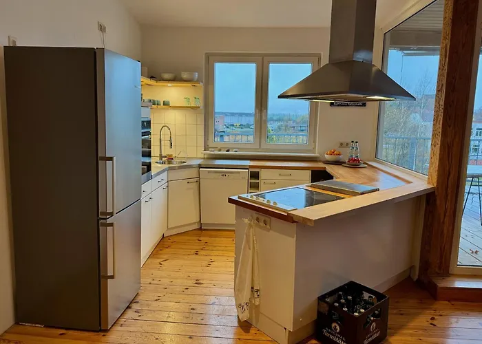 Lägenhet Spacious Cozy Loft For Work & Family- Near Meyenburg (Prignitz)